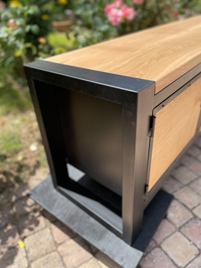 Meuble TV bois & mètal PRIX de base: 1490€ réf 3732