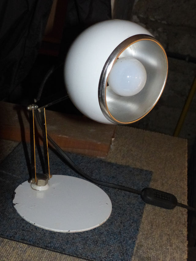 Lampe industrielle de bureau EYE BALL 1970