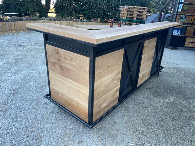 Comptoir d'angle double plateau PRIX de base: 3400€ réf 3849