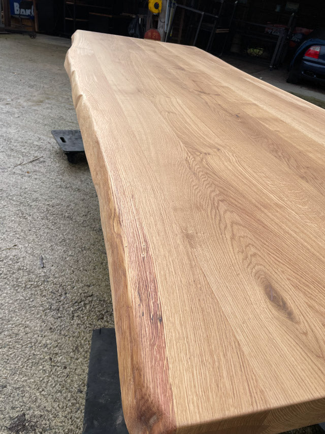 Table design industriel chêne 60 PRIX de base : 3600€ réf 3593