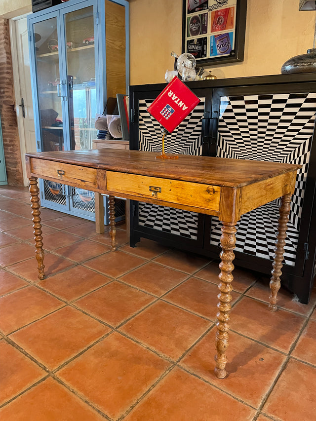 Table bureau d'atelier 1900 réf 4015
