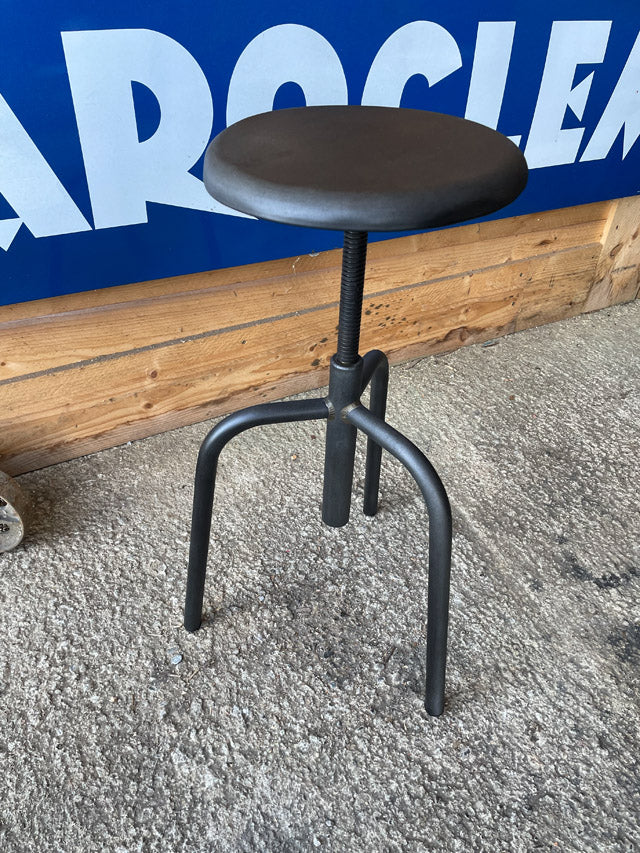 Tabouret d'atelier mètal 1950
