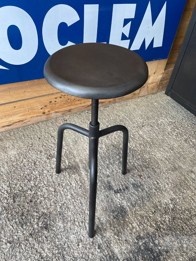 Tabouret d'atelier mètal 1950