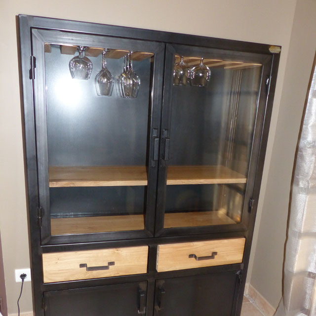 Vitrine Présentoir à verre PRIX de base : 1590€ réf 3687