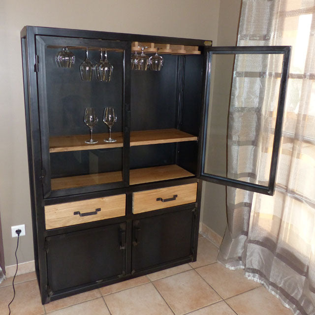 Vitrine Présentoir à verre PRIX de base : 1590€ réf 3687