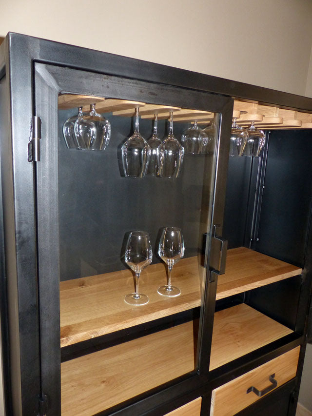 Vitrine Présentoir à verre PRIX de base : 1590€ réf 3687