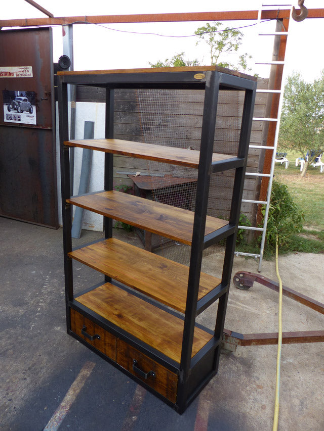 Bibliothèque industrielle PRIX de base 900€ réf 3043