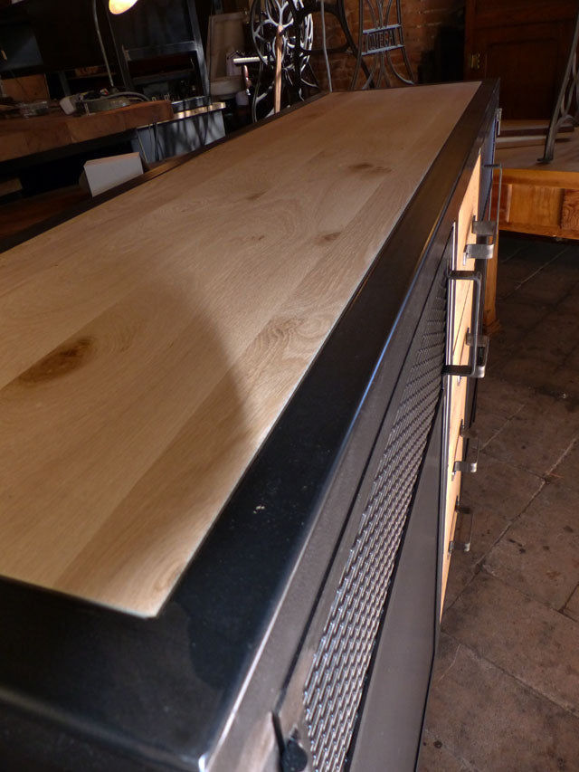 Buffet design industriel 4 tiroirs PRIX de base : 1250€ réf 3583