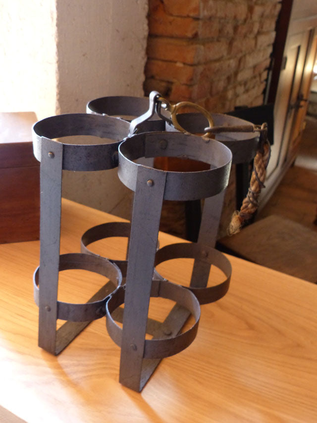 Cassier bouteilles métal