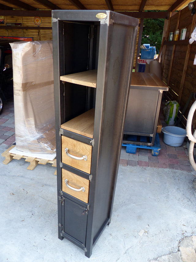 Colonne 1 porte 2 tiroirs PRIX de base: 690€ réf 3021