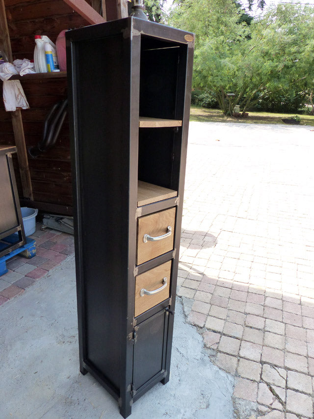 Colonne 1 porte 2 tiroirs PRIX de base: 690€ réf 3021