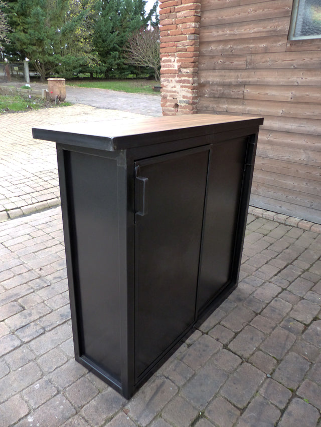 Comptoir industriel portes coulissantes PRIX de base: 990€ réf 3295