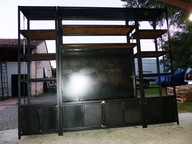 Grande bibliothèque industrielle PRIX de base: 2600€ réf 3190