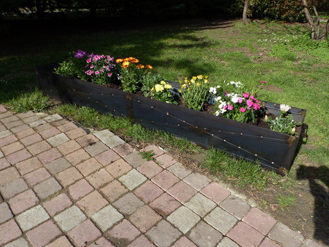 Jardinière exterieur métal mobilier PRIX de base: 590€ réf 3347