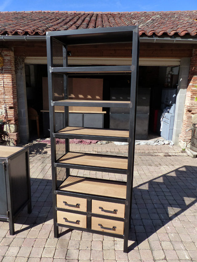 Etagère industriel PRIX de base: 1200€réf 3365