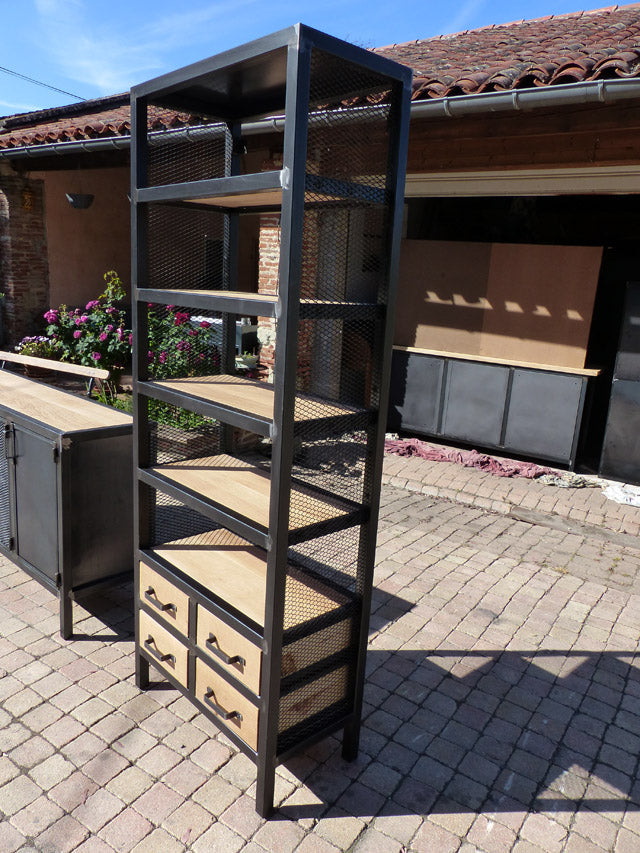 Etagère industriel PRIX de base: 1200€réf 3365