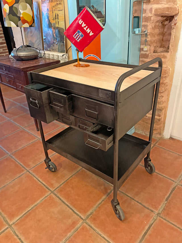 Desserte d'atelier 6 tiroirs