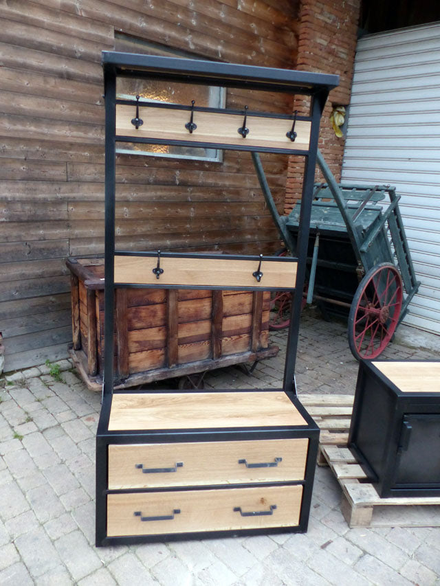 Vestiaire industriel portes coulissantes PRIX de base: 1200€  réf 3474