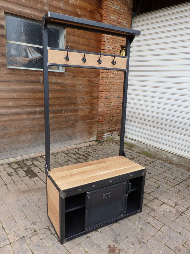 Vestiaire industriel portes coulissantes PRIX de base: 1200€  réf 3474